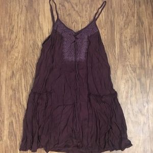 American Eagle Maroon Dress